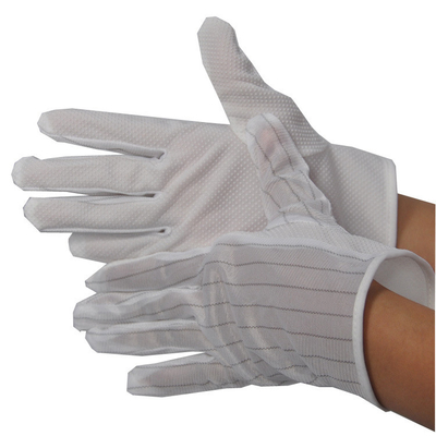 Inspectie Katoenen ESD Handhandschoenen Antistatisch voor Elektronische Productielijn