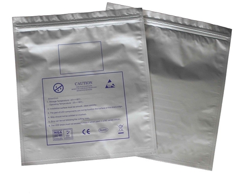 ESD vochtbarrière zak Zilveren vacuümverpakking ESD aluminium folie zak