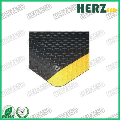 Geel en zwart ESD rubber fMet PVC / EPDM schuim / rubber materiaal