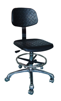 Verstelbare PU leer stoel ESD veilige stoelen voor clean room kantoor