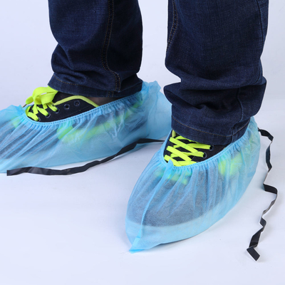 ESD-schoenenbedekking met antistatisch geleidende band, wegwerp schoenenbedekking voor niet-geweven schoenen
