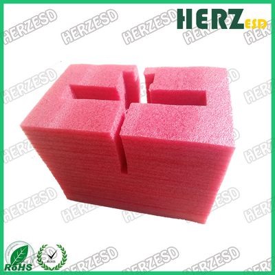 Het Materiële Roze Antistatische Schuim van EPE, Roze ESD Schuimdichtheid 20kg/M3 voor het Thermische Isoleren