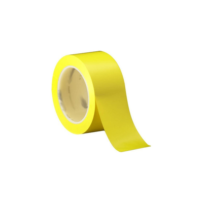 0.13mm Dikte EPA die Gele Kleverige Vloeresd Waarschuwingsband merken