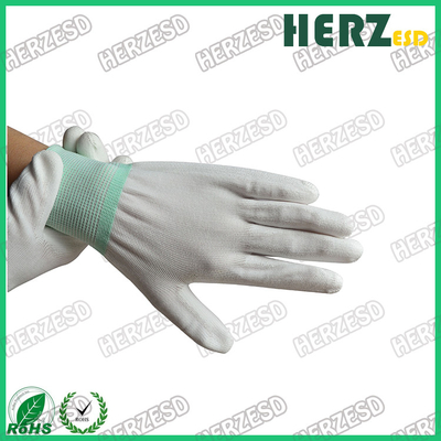 De antislipesd Met een laag bedekte Handschoenesd Veiligheid van de het Werklijn van Handhandschoenen Geleidende