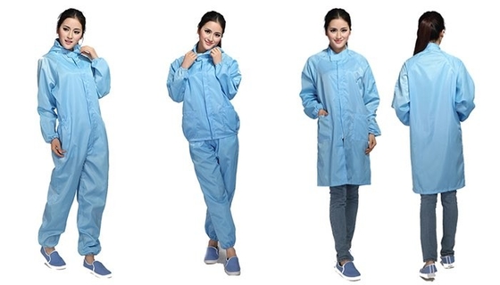 ESD Cleanroom Smock Overtrek Uniform Werkkleding Labcoat Beschermingsovertrek Antistatische Lab Coats ESD Pak Werkkleding