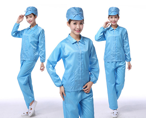 ESD Cleanroom Smock Overtrek Uniform Werkkleding Labcoat Beschermingsovertrek Antistatische Lab Coats ESD Pak Werkkleding