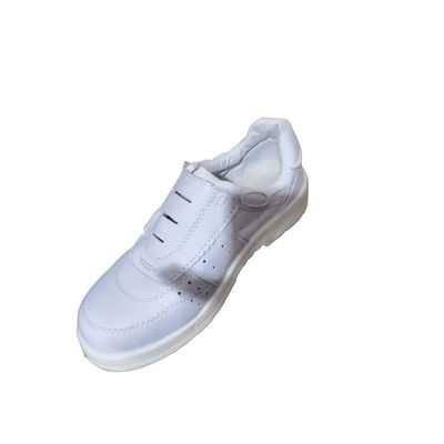 Schoenen voor het werk in de schoonruimte Stofvrije ESD PU leer veiligheidsschoenen Anti-statische staal toe schoenen