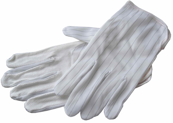 Anti-statische ESD-handschoenen van katoen voor elektronische veiligheidsinspectie