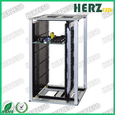 355*320*563mm Handle Type Metal ESD PCB Magazine Rack voor SMT en PCB assemblage