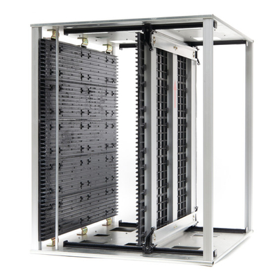 Antistatisch SMT PCB Magazine Rack ESD Magazine Rack Metal Base