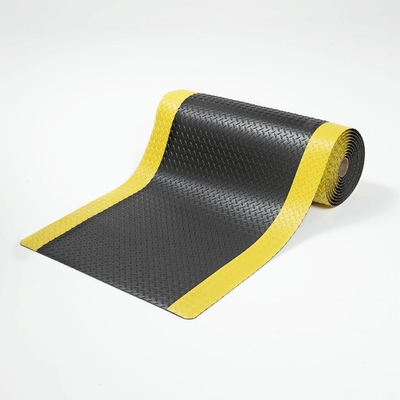Geel en zwart ESD rubber fMet PVC / EPDM schuim / rubber materiaal