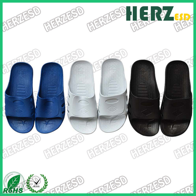 Unisex niet-slip SPU-materiaal werk schoonkamer antistatische ESD-slippers