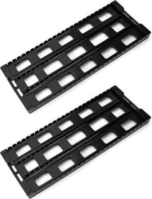 Antistatisch ESD Circulatie Rack Schap Zwart Plastic PCB Rack, 25 Slot Storage Stand Circuit Board Holder