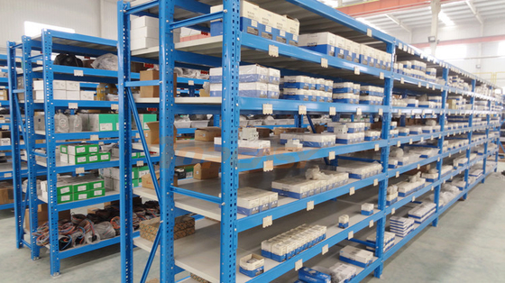 Zware industriële opslagplanken kunnen worden verstelbaar metalen plankenlaag platenplanken palletopslagplank