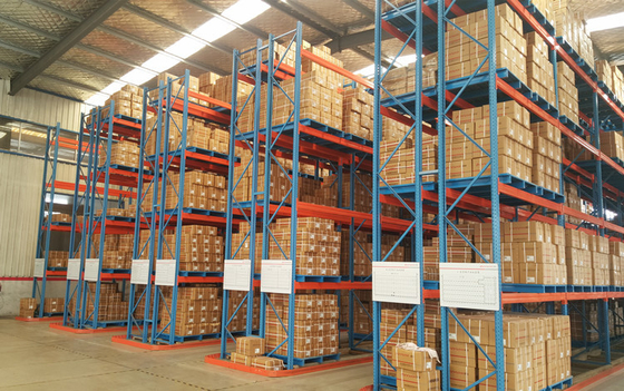 Zware industriële opslagplanken kunnen worden verstelbaar metalen plankenlaag platenplanken palletopslagplank