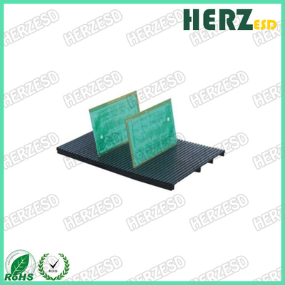 ESD PCB Racks Plastic PCB Tray Anti-static Zwarte PCB-houder