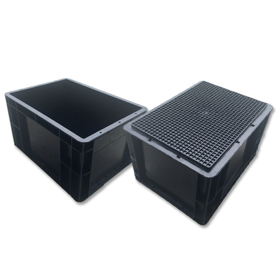ESD Bin Box Esd Plastic Tool Box Zwart Antistatisch PP PVC Box voor PCB