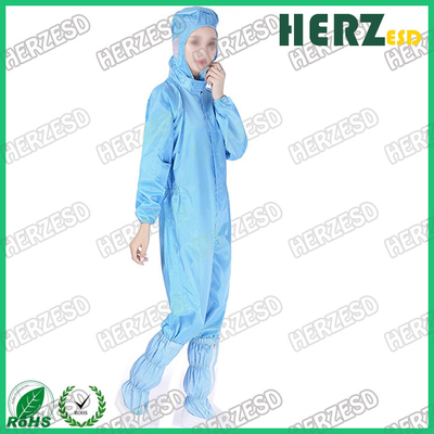 ESD Lab Zip Up Hooded Anti Static Overall