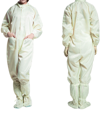 ESD Lab Zip Up Hooded Anti Static Overall