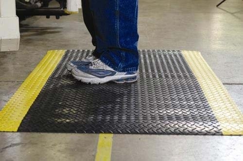 ESD Industriële PVC-rubber vloermat tegen vermoeidheid