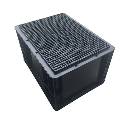 Antistatische / geleidende opslagbak Elektrostatische dissipatiecontainer