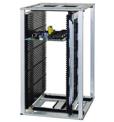 Verstelbaar antistatisch PCB-magazine-rek ESD SMT PCB-rek