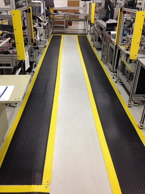 Industriële anti-vermoeidheidsvloermat Anti-vermoeidheidsmat PVC-schuimmat Esd-matten