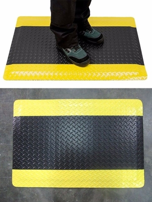 ESD Anti-vermoeidheidsmat Industriële vloermat Anti-slip Anti-vermoeidheidsmat PVC + EPDM + Rubber vloermat