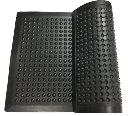 Zwarte anti-vermoeidheidsmat ESD industriële rubber anti-vermoeidheidsvloermat voor werkplaats anti-glijmat