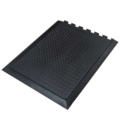 Interlock Anti-vermoeidheid Rubber Matting Industrial Bubble Mat Antislip