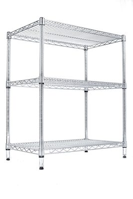 Op maat gemaakte ESD opslag 4 lagen plank trolley draadnet plank mandje