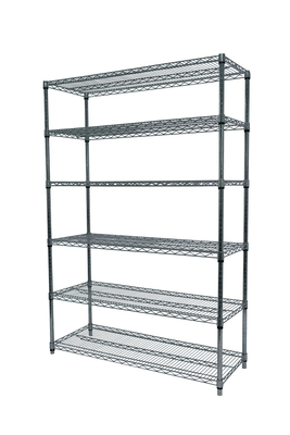 Op maat gemaakte ESD opslag 4 lagen plank trolley draadnet plank mandje