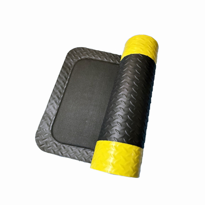 Industriële PVC-vloermat PVC-oppervlak + PVC-schuimmat tegen vermoeidheid