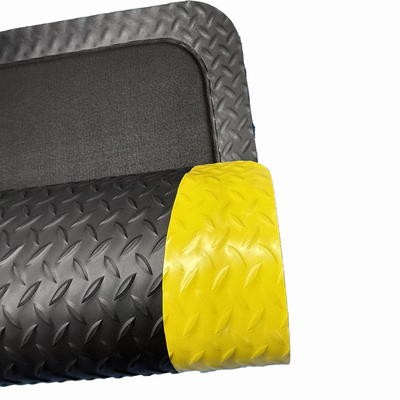 Industriële PVC-vloermat PVC-oppervlak + PVC-schuimmat tegen vermoeidheid