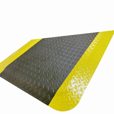 Diamante-dekplaat Anti-vermoeidheid mat ESD Antistatisch PVC vloermat