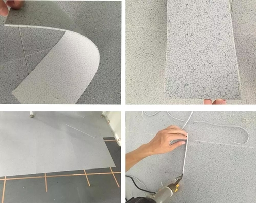 ESD Vinyl vloer geleidende / antistatische vloertegels ESD En antistatische oplossing