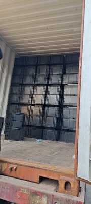 600*400 mm ESD Plastic Box ESD Storage Bins Leidende krat voor elektronische onderdelen