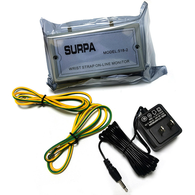 ESD SURPA 518-2 ESD polsbandtester / antistatische polsband online monitor
