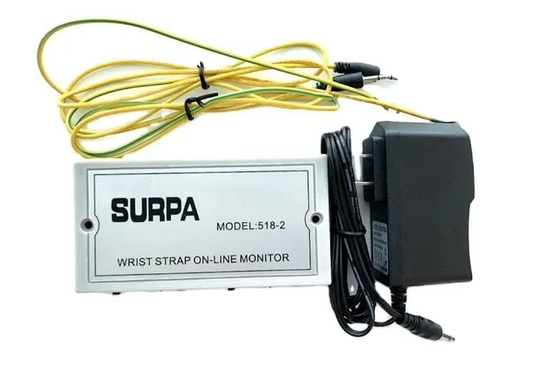ESD SURPA 518-2 ESD polsbandtester / antistatische polsband online monitor