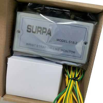 ESD SURPA 518-2 ESD polsbandtester / antistatische polsband online monitor