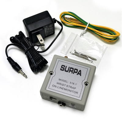 Hoogwaardige ESD SURPA 518-1 antistatische polsband online monitor