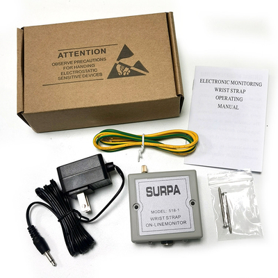 Hoogwaardige ESD SURPA 518-1 antistatische polsband online monitor