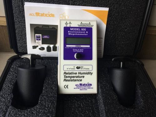 Oppervlakte Weerstandsmeter ACL 800 Digitale Megohmmeter voor ESD en Omgevingsweerstandstests