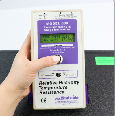 Milieu & Megohmmeter Oppervlakteweerstandsmeter ACL 800 Digitale Megohmmeterweerstandstester