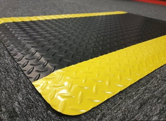 Persoonlijke ESD anti-vermoeidheid vloermat PVC EVA schuim geleidende rubber