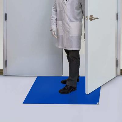 ESD kleefmat voor stofverwijdering in cleanroom 18x36 tot 26x45 inch