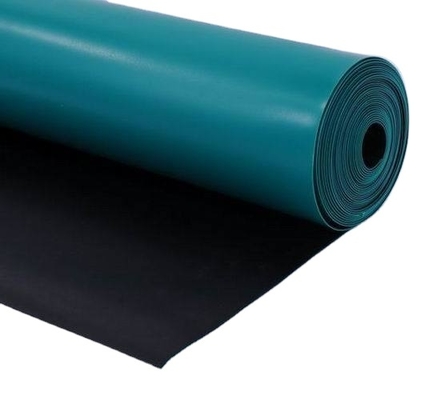 Custom ESD Rubber Table Mat 1.8mm-3mm Antistatisch Groen Grijs Blauw