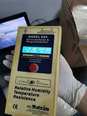 ESD Blauw Zwart Nitril Veiligheidshandschoenen Eenmalige antistatische onderzoekshandschoenen voor groothandel