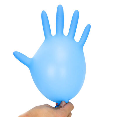 ESD Blauw Zwart Nitril Veiligheidshandschoenen Eenmalige antistatische onderzoekshandschoenen voor groothandel