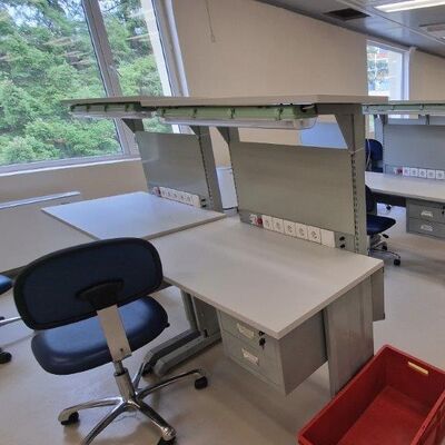 Persoonlijke ESD-werkbank Permanent antistatisch werkstation